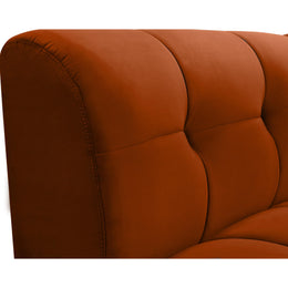 Meridian Limitless Cognac Velvet Modular Chair