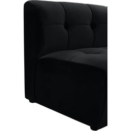 Meridian Limitless Black Velvet Modular Chair