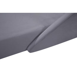 Meridian Nolan Grey Velvet Chaise
