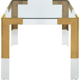 Meridian Casper Rich Gold Dining Table