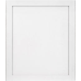 Meridian Modernist White Gloss Mirror