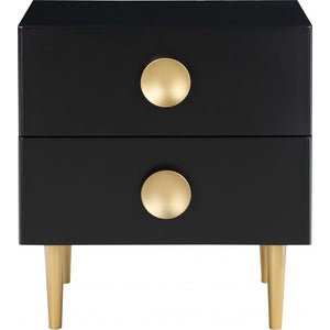 Meridian Zayne Black Night Stand