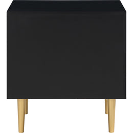 Meridian Zayne Black Night Stand