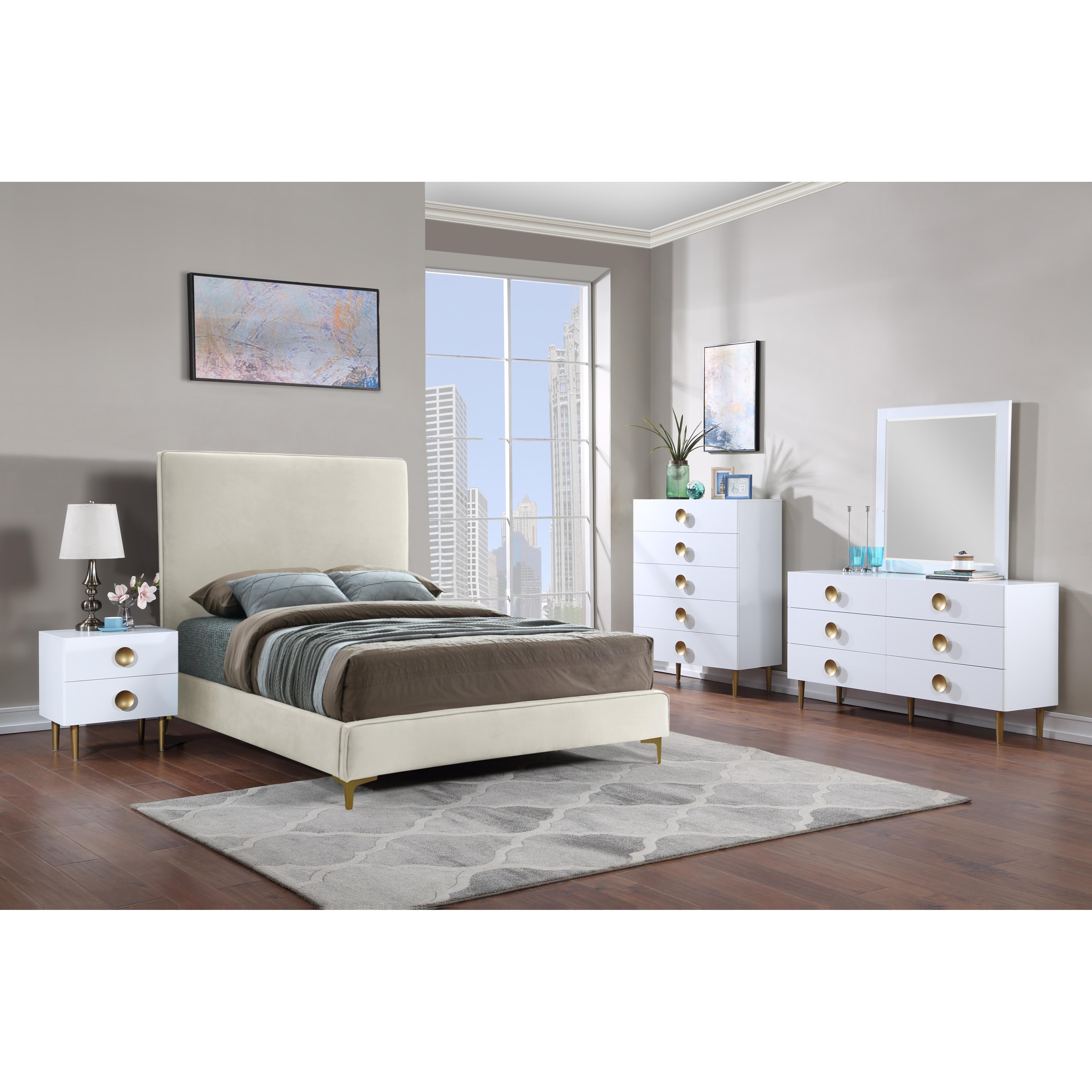 Meridian Zayne White Mirror