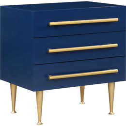 Meridian Marisol Navy Night Stand