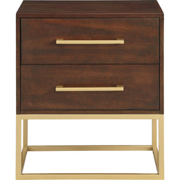 Meridian Maxine Brown Night Stand