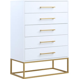 Meridian Maxine White Chest