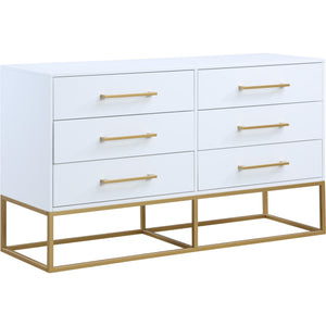 Meridian Maxine White Dresser