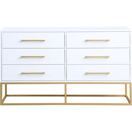 Meridian Maxine White Dresser