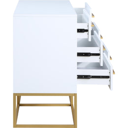 Meridian Maxine White Dresser