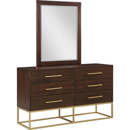Meridian Maxine Brown Mirror