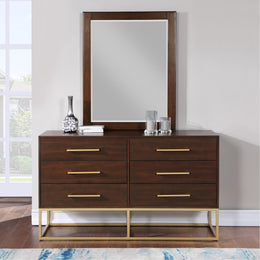 Meridian Maxine Brown Mirror