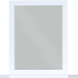 Meridian Maxine White Mirror