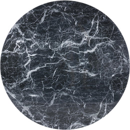 Meridian Omni Black Faux Marble Dining Table
