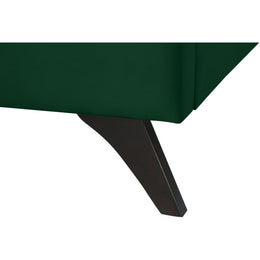 Meridian Elly Green Velvet King Bed