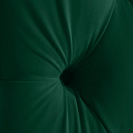 Meridian Fritz Green Velvet Queen Bed