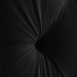 Meridian Fritz Black Velvet Twin Bed