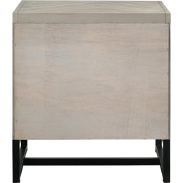 Meridian Weston Grey Stone Night Stand