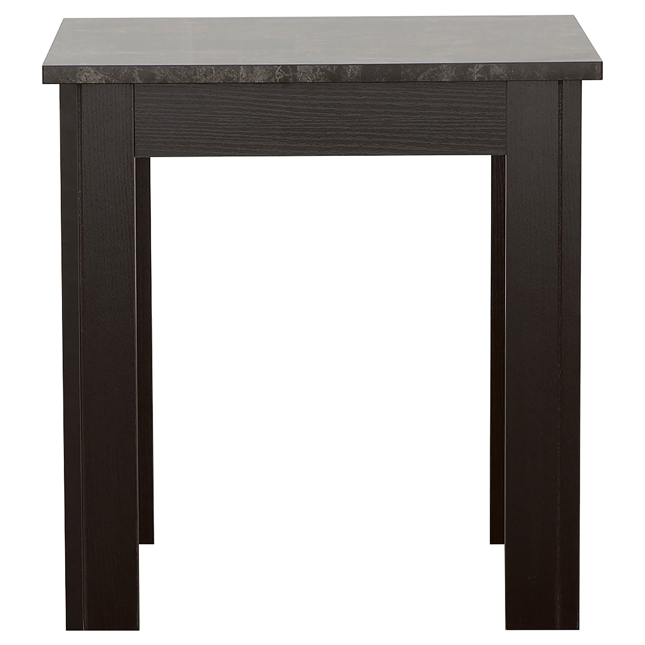 Rhodes  Faux Marble Top Coffee Table Set Brown