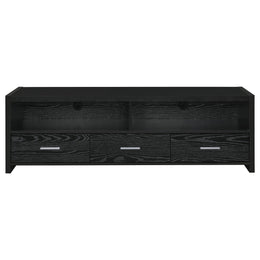 Alton 3-drawer Engineered Wood 62-inch TV Stand Black Oak