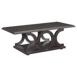 Shelly Coffee and End Table Set Cappuccino
