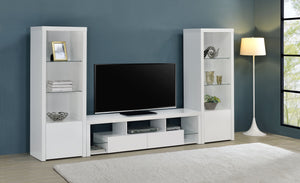 Jude  71-inch TV Entertainment Center White High Gloss