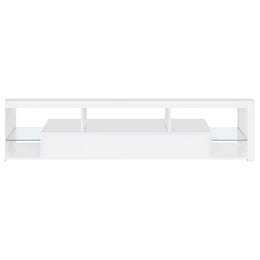 Jude  71-inch TV Entertainment Center White High Gloss