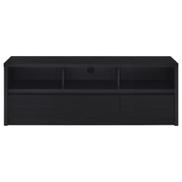 Rutland 59-inch 3-drawer TV Stand Media Console Black