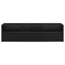 Rutland 59-inch 3-drawer TV Stand Media Console Black