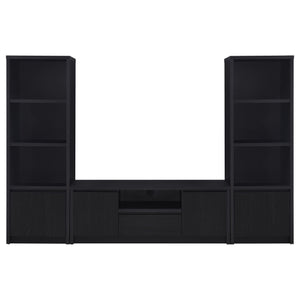 Winfield  Entertainment Center 60-inch TV Stand Black