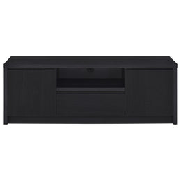 Winfield  Entertainment Center 60-inch TV Stand Black