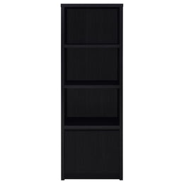 Winfield 3-sheld Media Tower Entertainment Pier Black