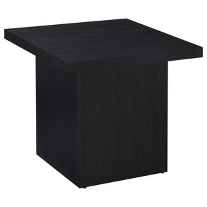 Max  Rectangular Coffee and End Table Set Black
