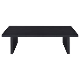 Max  Rectangular Coffee and End Table Set Black