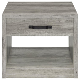 Felix Coffee and End Table Set Grey Driftwood