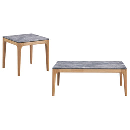 Polaris  SmartTop Coffee and End Table Set Grey