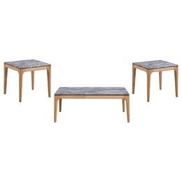 Polaris  SmartTop Coffee and End Table Set Grey