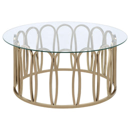 Merced 2-piece Rectangular Coffee and End Table Set Nickel