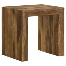 Odilia  Solid Wood Coffee and End Table Set Auburn