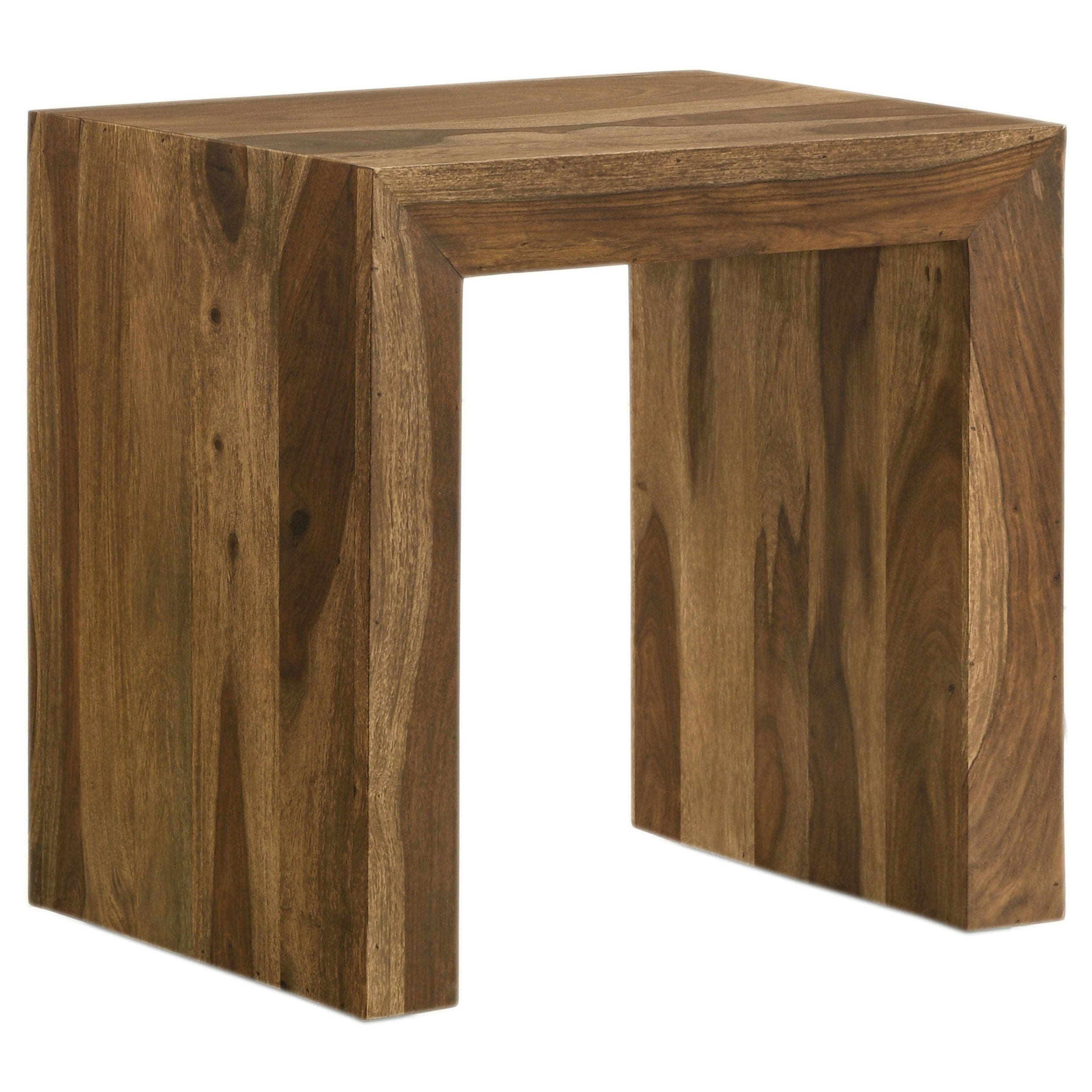 Odilia  Solid Wood Coffee and End Table Set Auburn