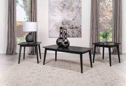 Radley  Rectangular Coffee Table Set Black