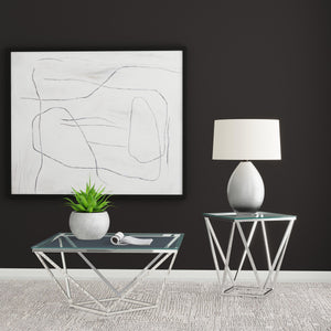 Brittania Square Coffee and End Table Set