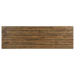 Payne Wood Entryway Sofa Console Table Distressed Brown