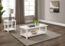 Payne Coffee and End Table Set Distressed