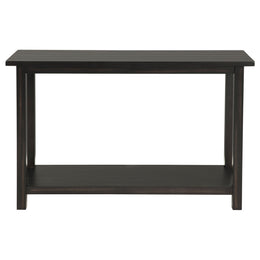 Payne Wood Entryway Sofa Console Table Distressed Brown