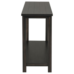 Payne Wood Entryway Sofa Console Table Distressed Brown