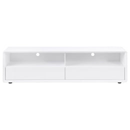 Elkton 2-drawer Engineered Wood 59-inch TV Stand Mango