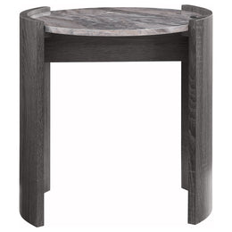 Gladstone 2-piece Coffee and End Table Set Distressed Grey