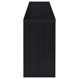 Denison 79-inch 4-door TV Stand Media Console Black
