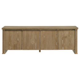 Adina 70-inch TV Stand Media Console Distressed Light Brown